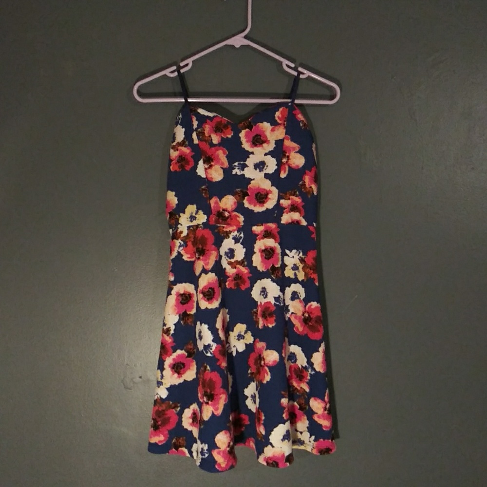 Floral spring dress